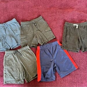 Jumping Beans Kids Shorts Set - Gray, Black, Blue, Red